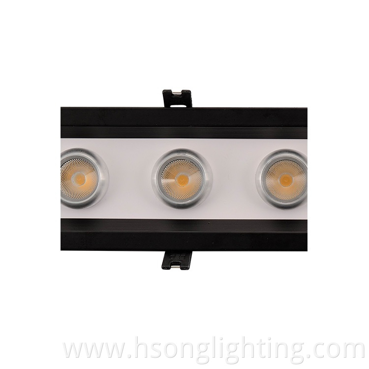 New Fashion PF 0.6 Recessed COB 6W Linear Light for store